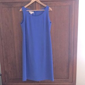 Sleeveless shift dress